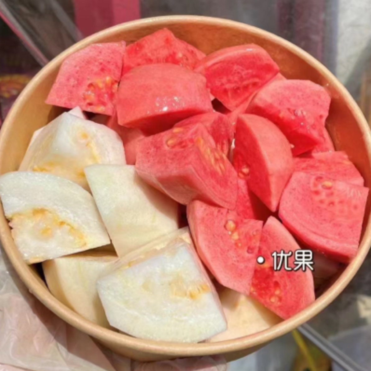 「芭乐双拼」500g切盒