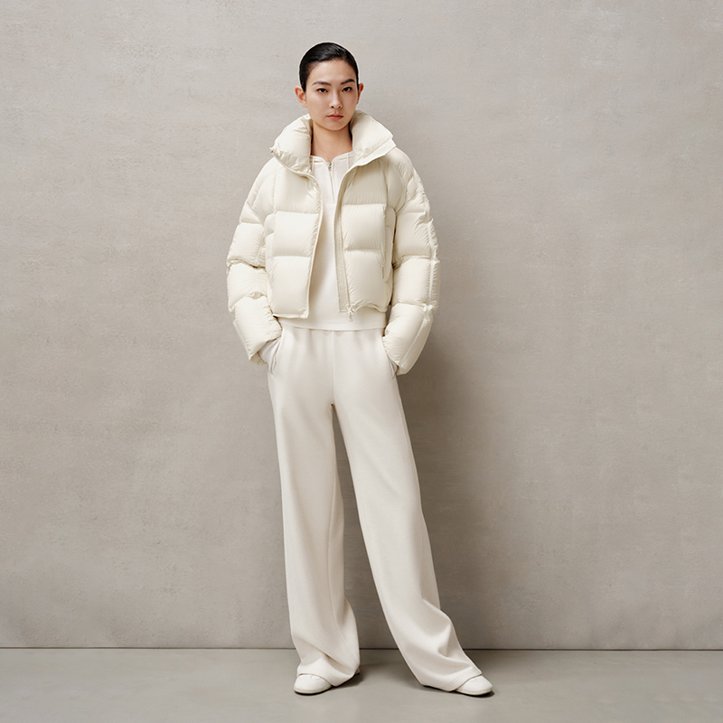 【羽绒服】【商场同款新品】艾诺丝雅诗 蓬松柔软百搭羽绒服 AR004143