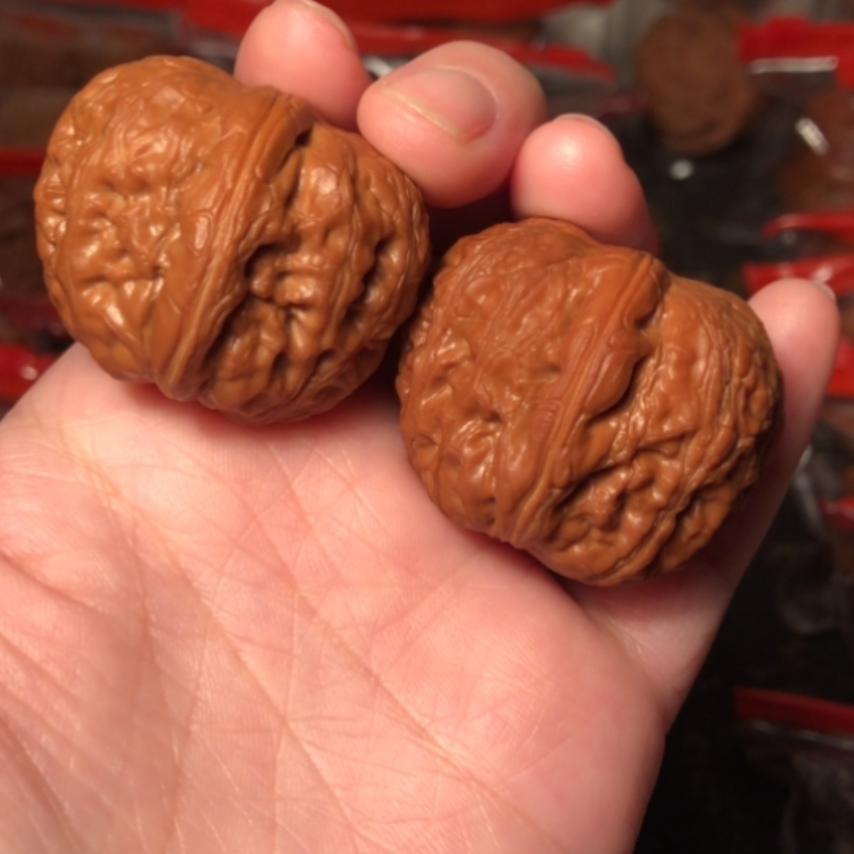 【闪购商品】文玩核桃把件平谷元宝39