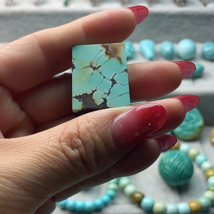 绿松石未镶嵌戒指