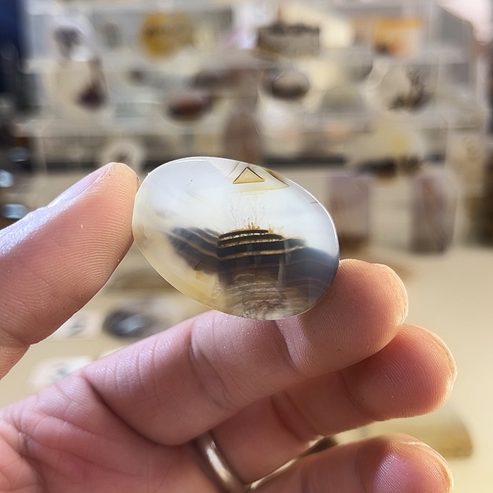 玛瑙/玉髓吊坠(不含链)未镶嵌