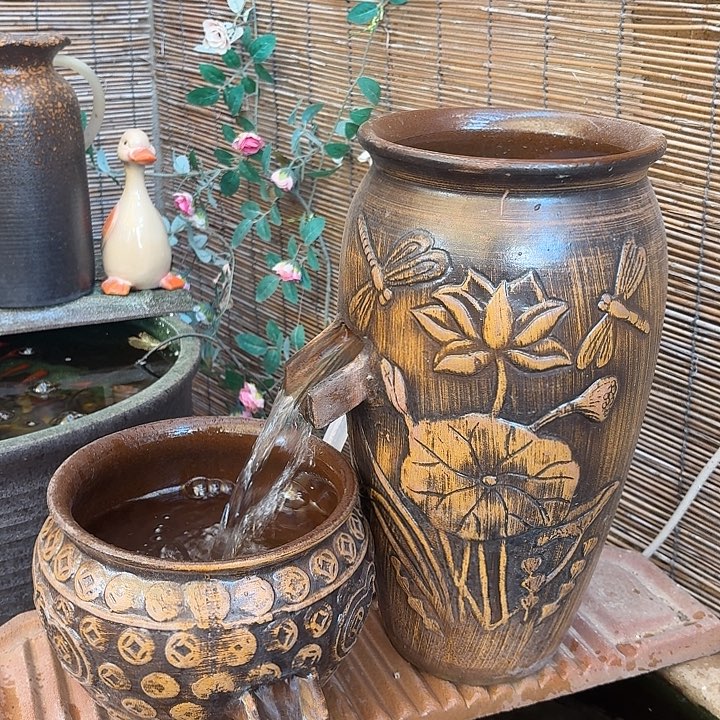 粗陶口径19/39，20/16➕15W水泵➕水管