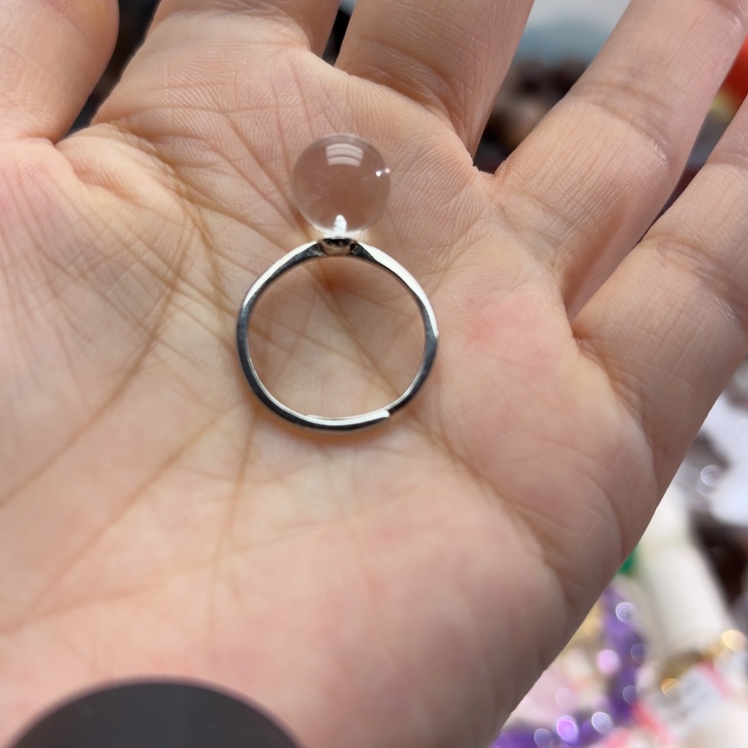 未镶嵌手链水晶戒指