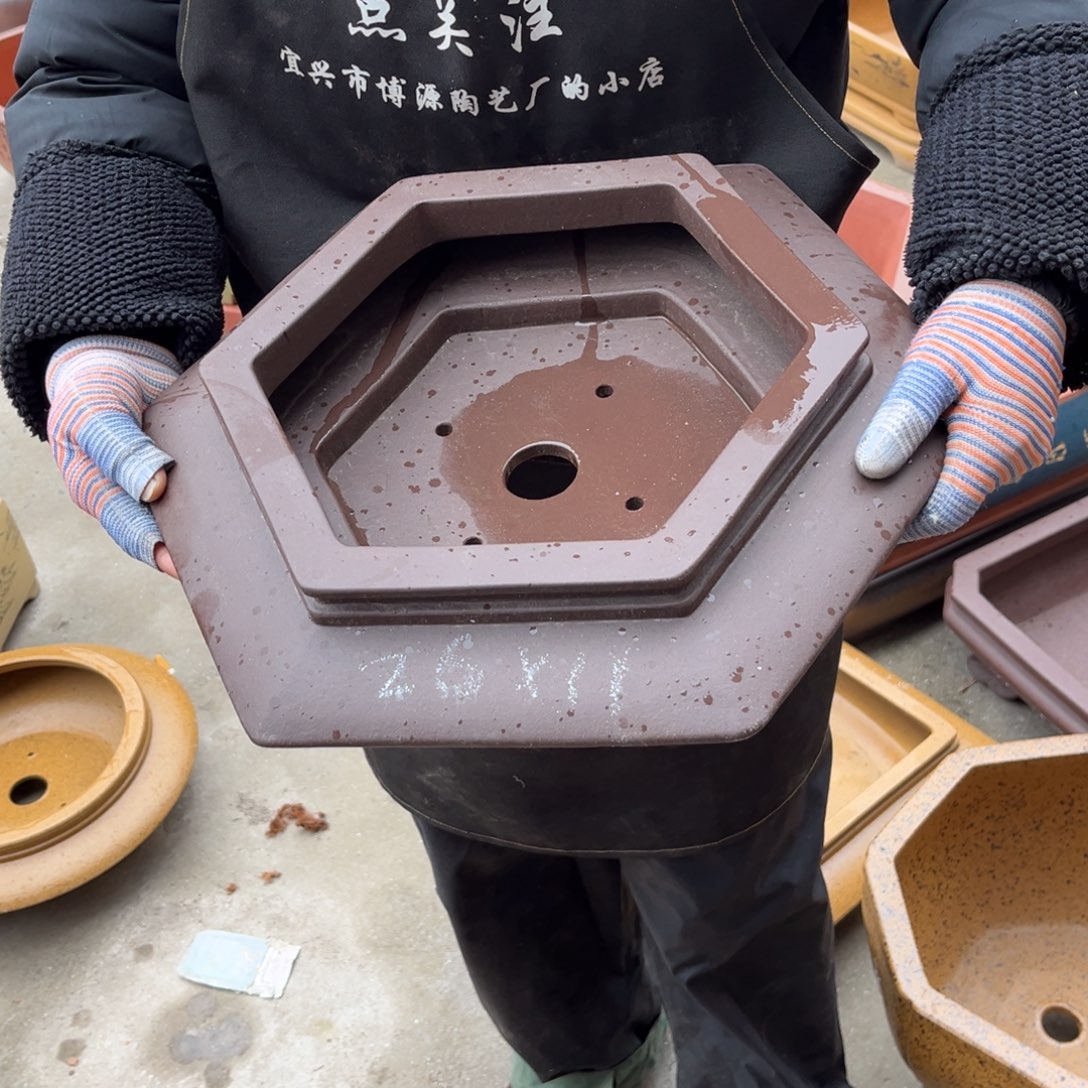 紫砂花盆盆景艺术