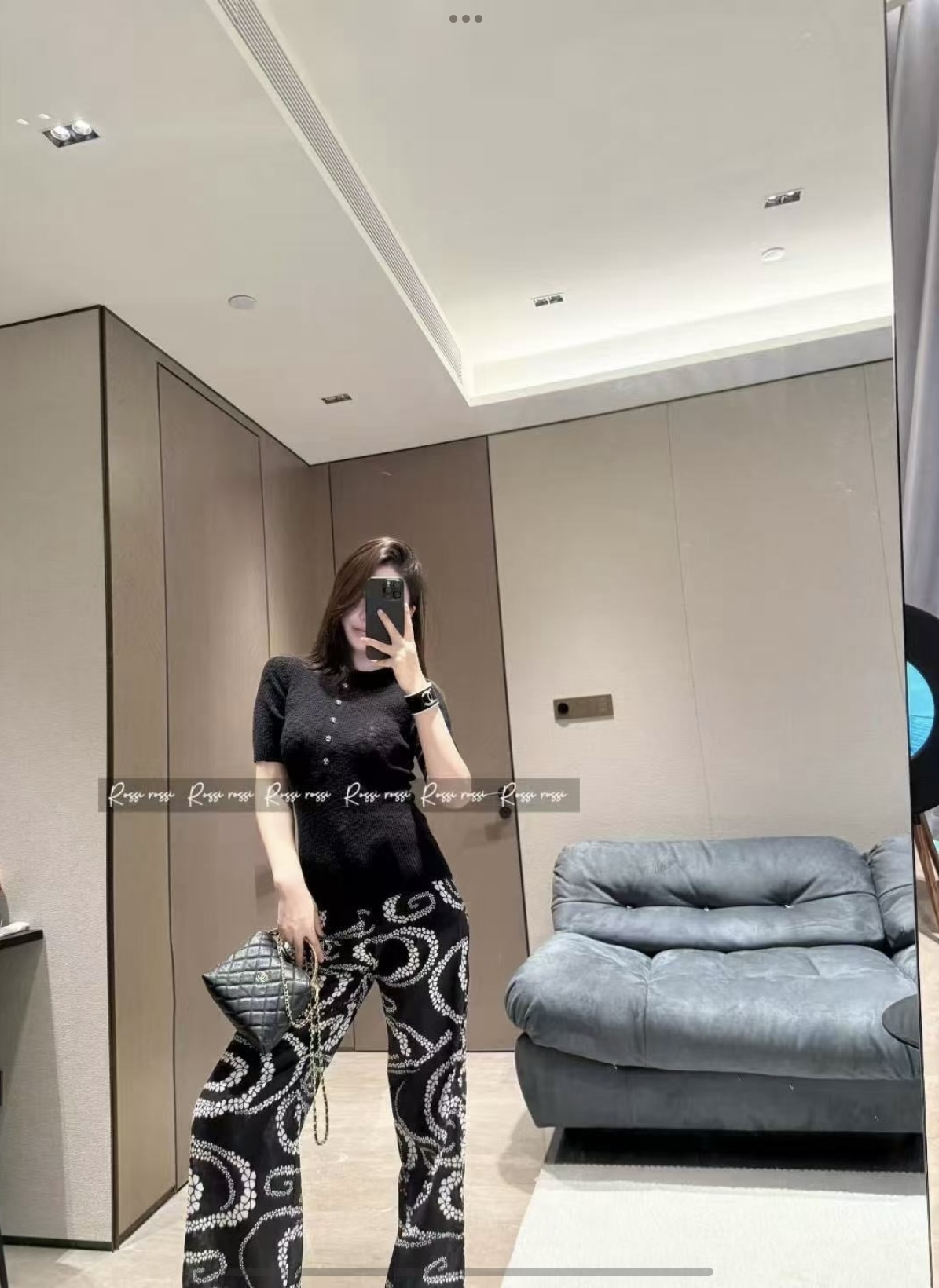 大女主极简百搭时髦针织半袖T