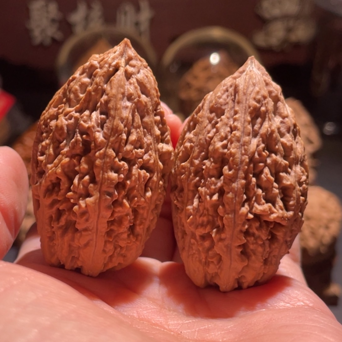 文玩核桃吊坠老树蚂蚁棍38