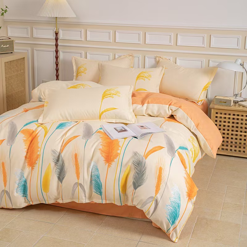 【春节必买】79.9元亲肤磨毛高克重精品四件套/四季床品套装/新春换新必备