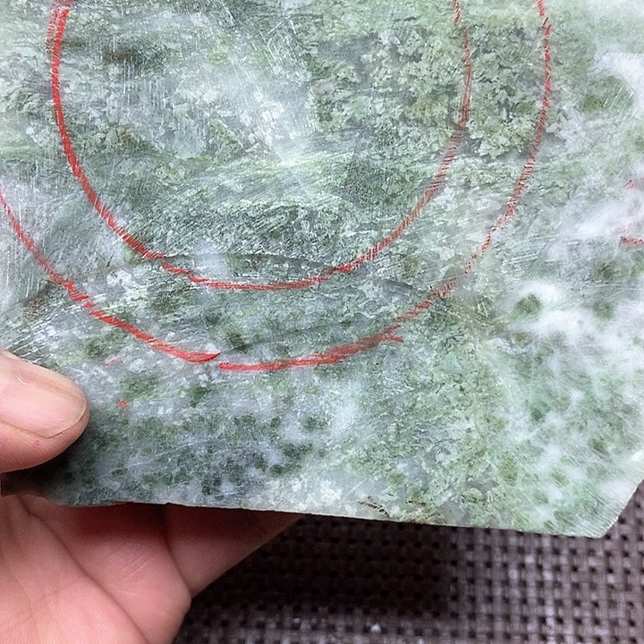 独山玉未镶嵌手镯周*手镯定制