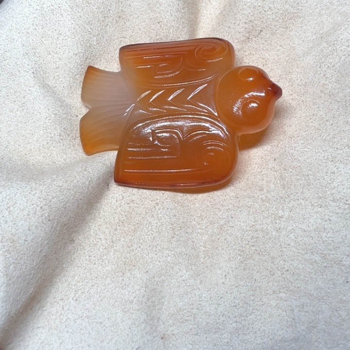 大***子玛瑙/玉髓颈饰未镶嵌