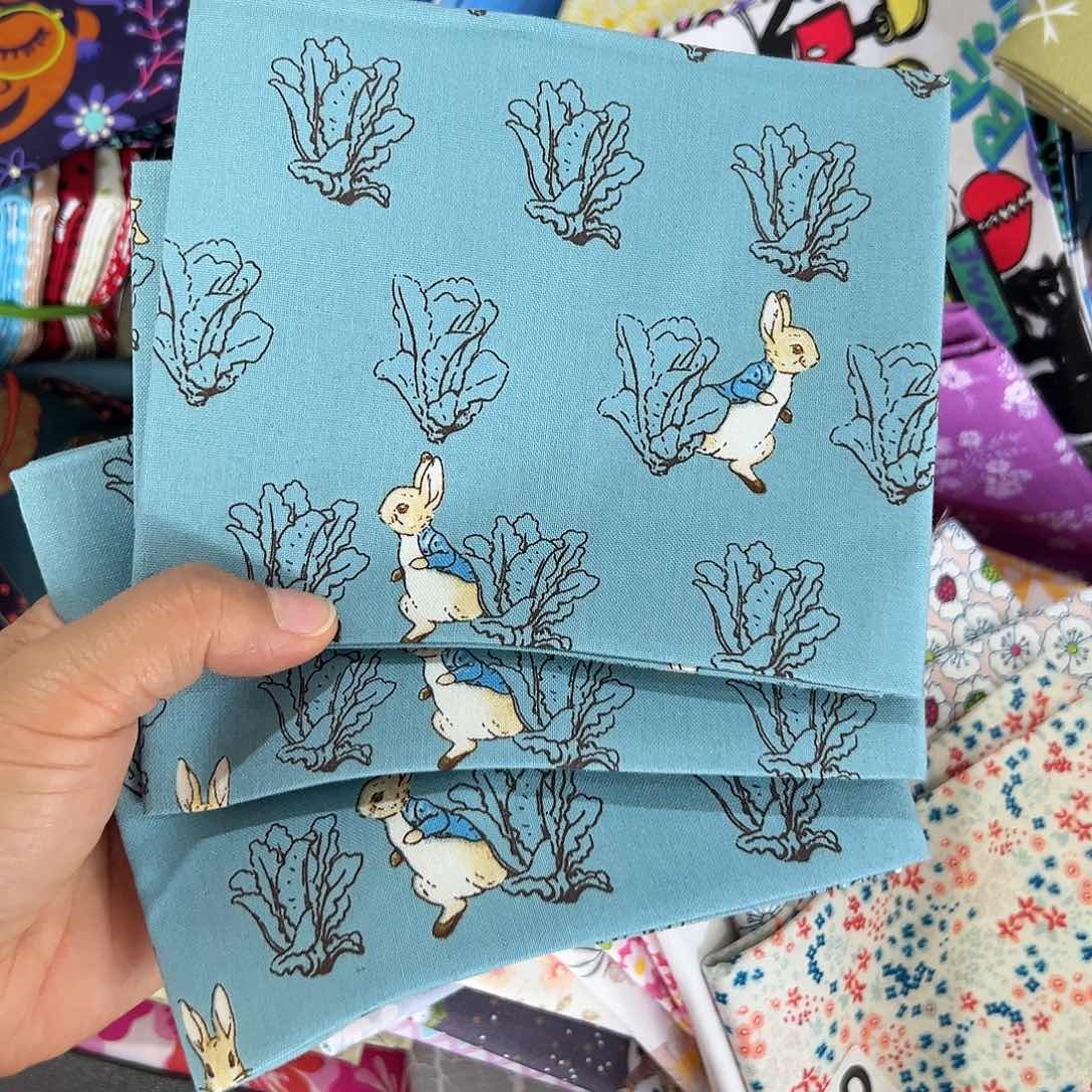 3片品牌纯棉平布45.50厘米一片果子布艺