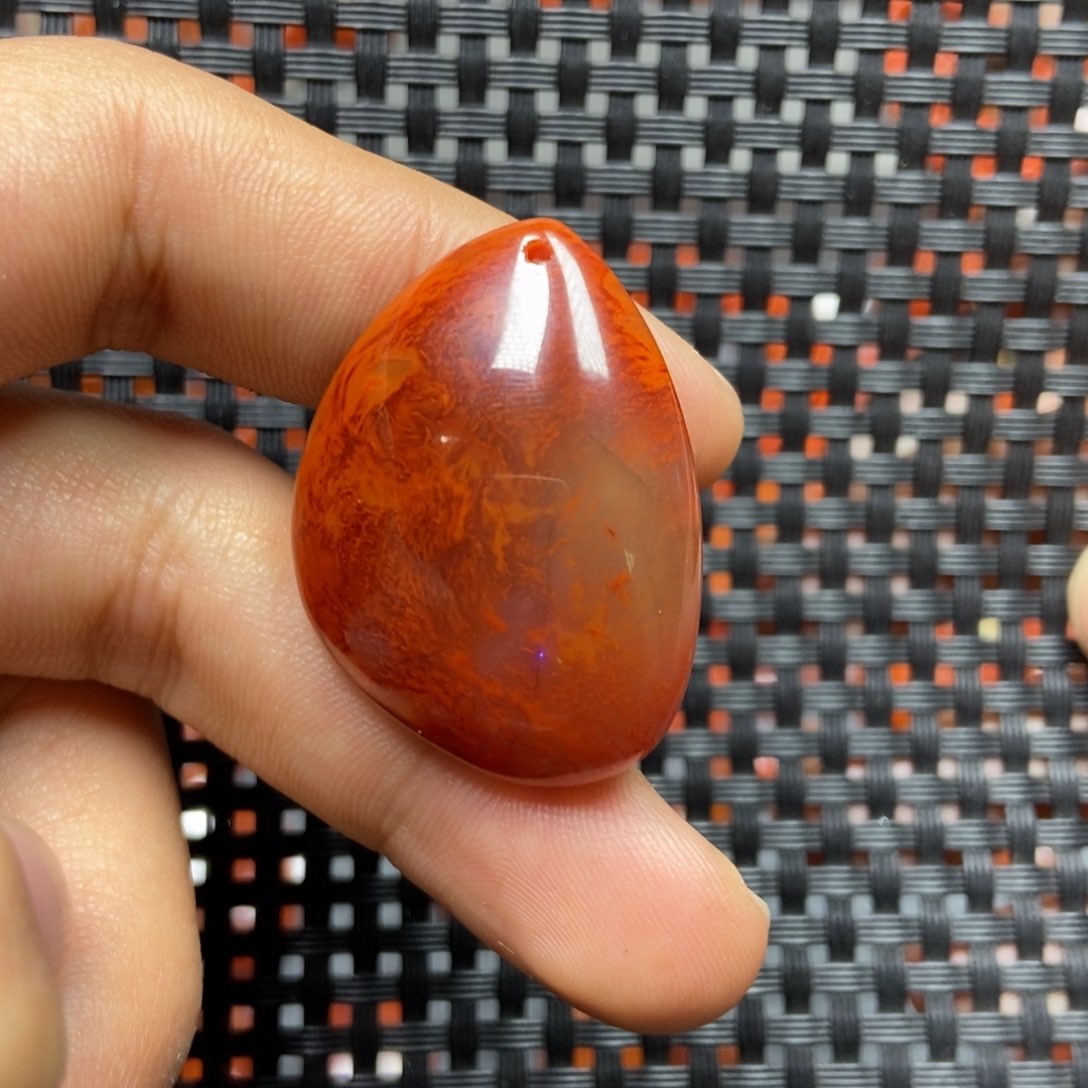 南红玛瑙吊坠(不含链)未镶嵌