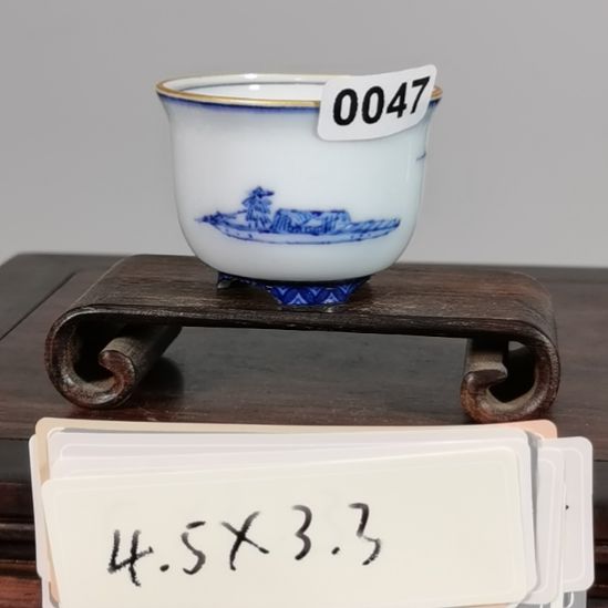 手工手绘釉盆大徳堂