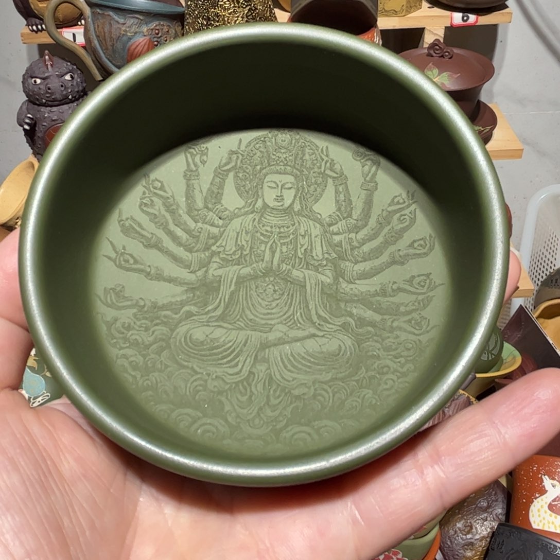 紫砂茶杯宜兴紫砂主人杯