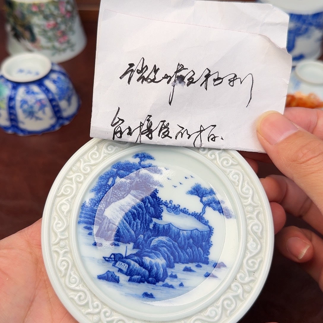 陶现代景德镇全手工全手绘陶瓷
