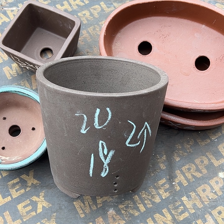 紫砂花盆透气花盆