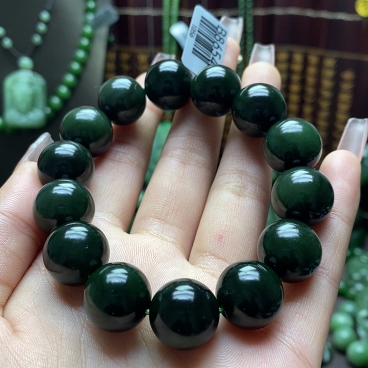 和田玉手串未镶嵌