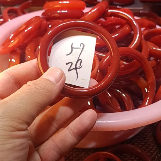 玛瑙/玉髓未镶嵌手镯