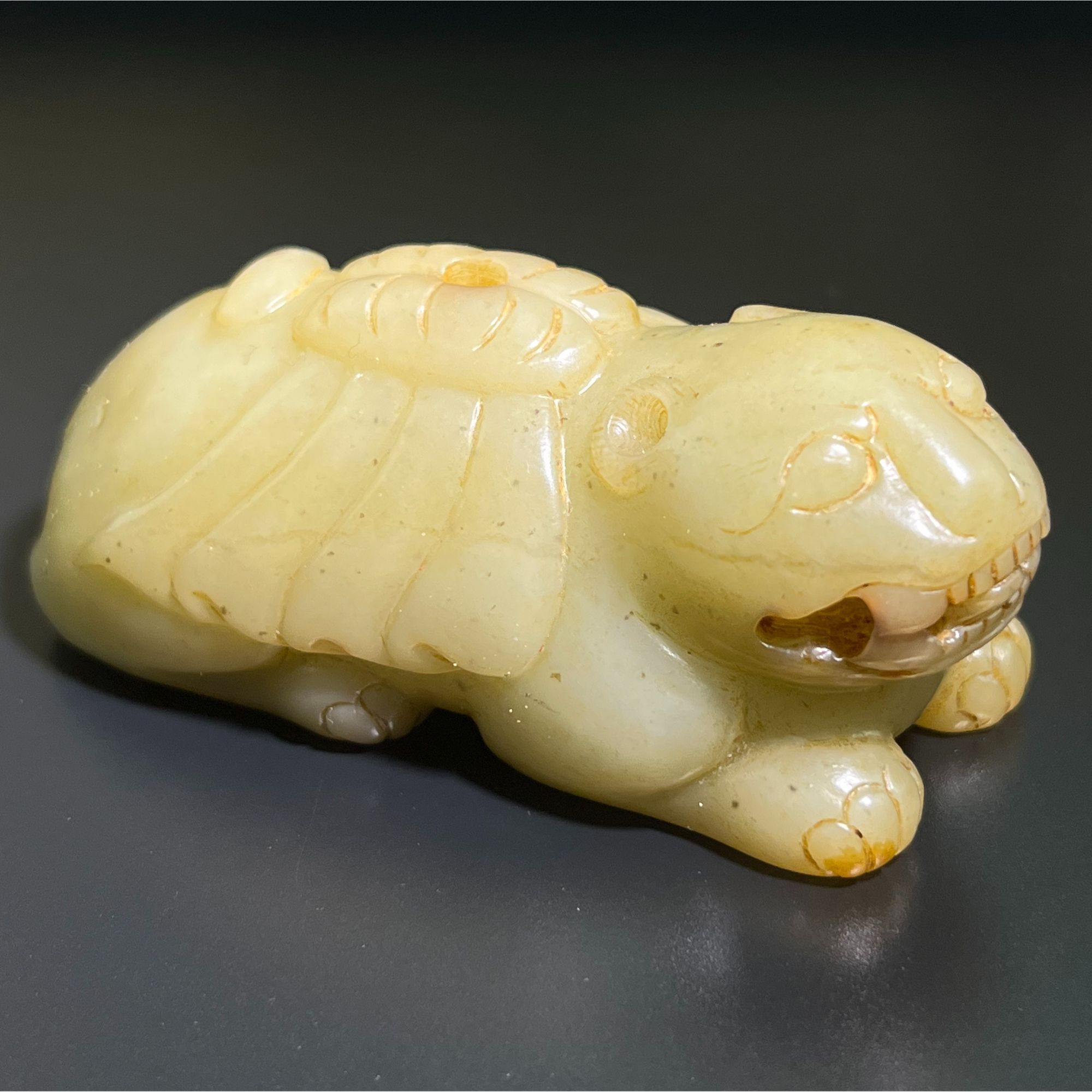 汉代风格 玉虎 长8.27宽3.76高3.31