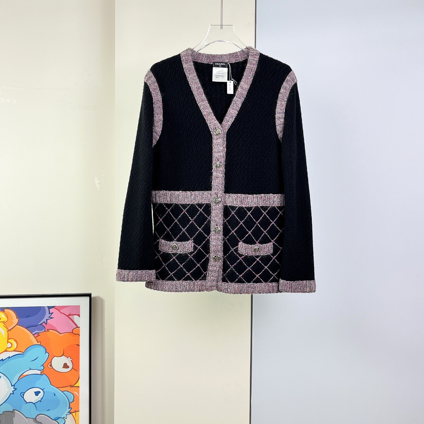 99新 Chanel/香奈儿 针织开衫外套/38码/Xsp31754