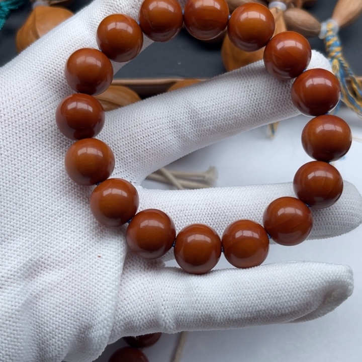 金***虎1.35精品小红核正圆光珠