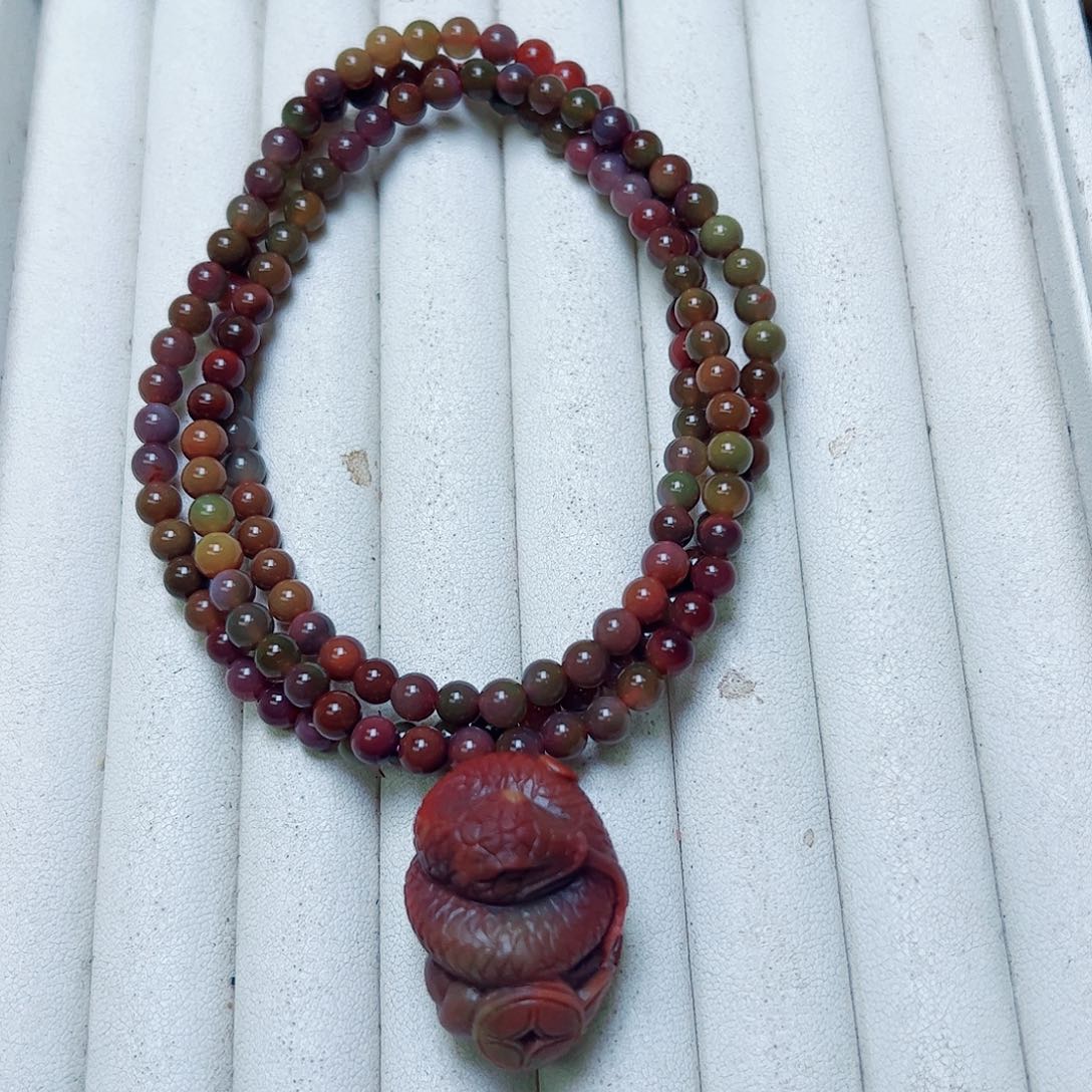 玛瑙/玉髓吊坠未镶嵌曹*宝