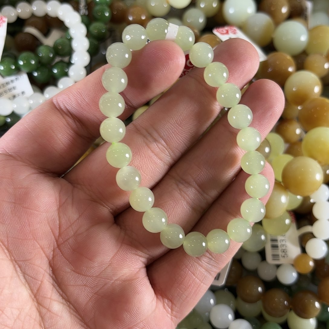 和田玉手链未镶嵌W227