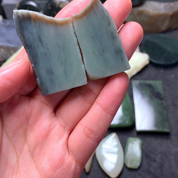 和田玉（糖玉）边角未镶嵌