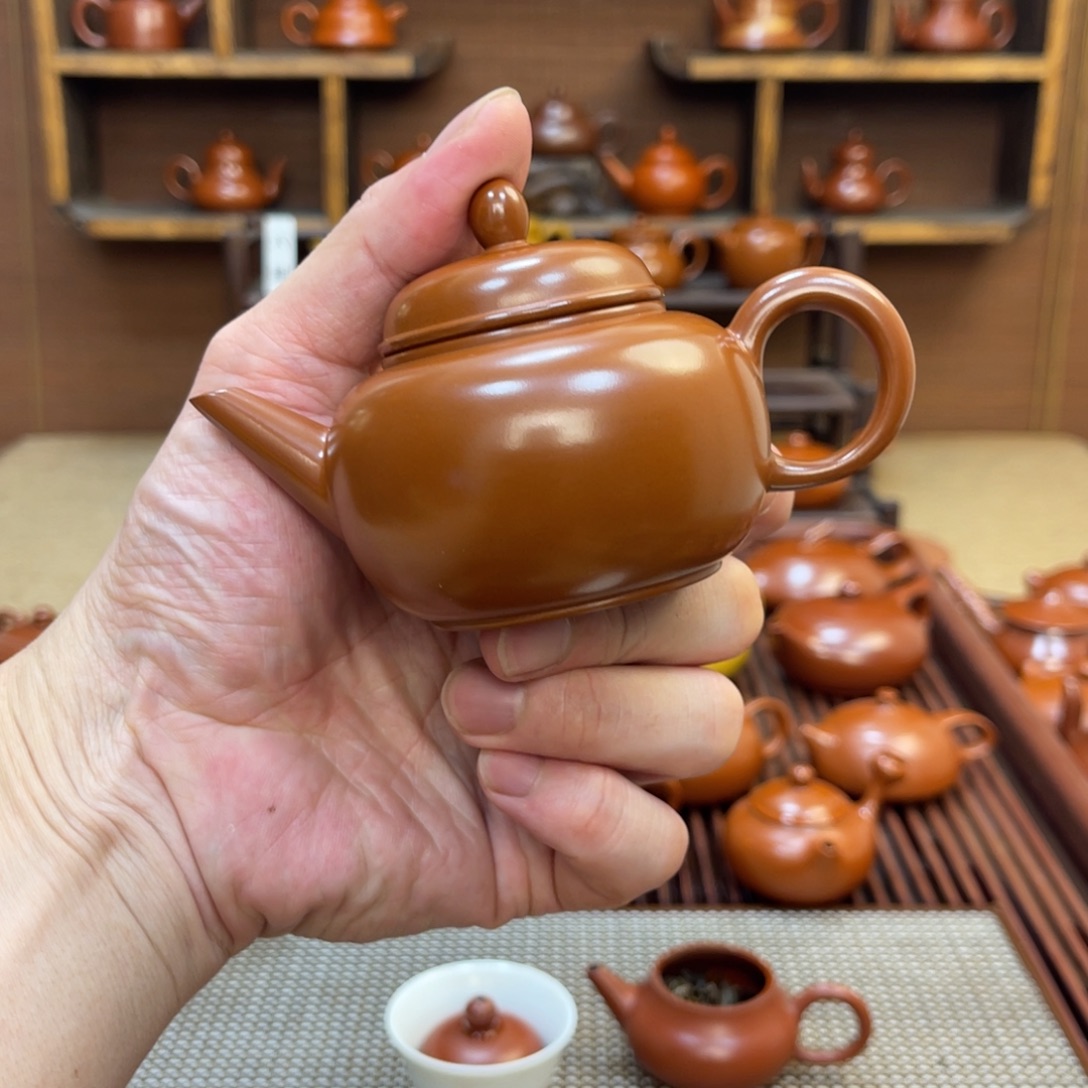 汕***司茶壶朱泥福利价位