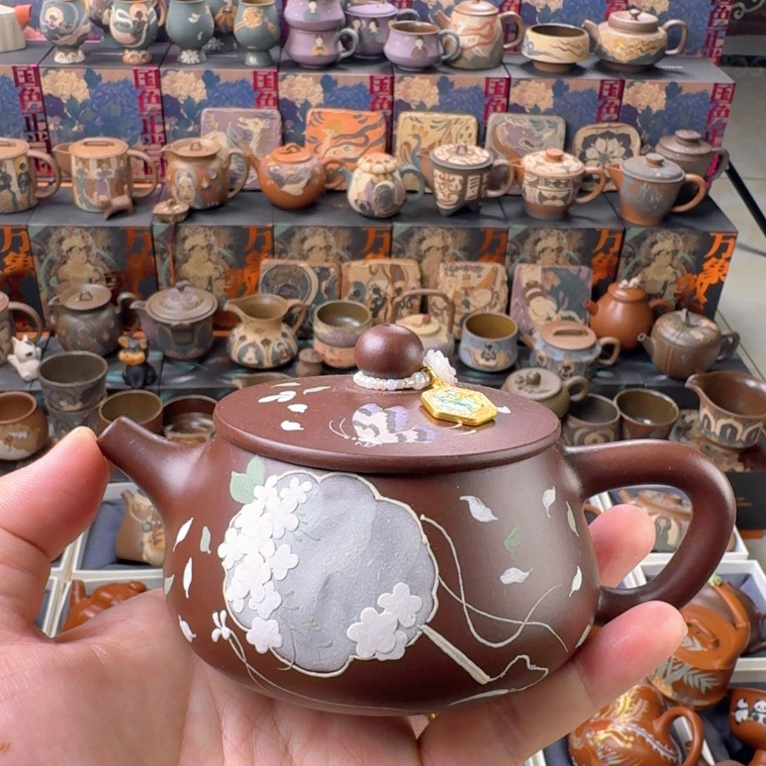 茶壶紫砂200cc原矿精工半手
