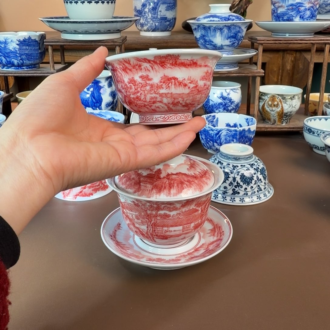 景德镇陶瓷手工手绘