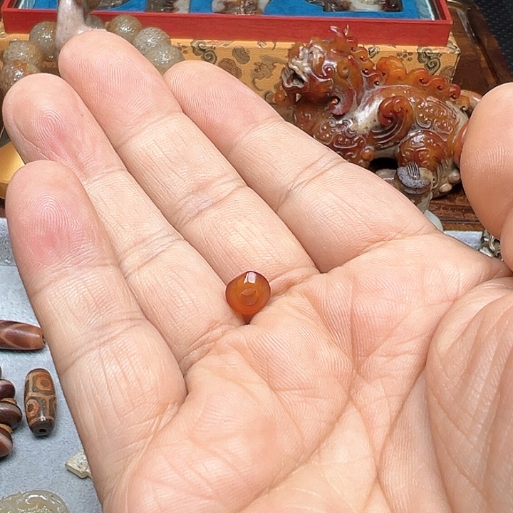 玛瑙/玉髓挂件未镶嵌~*辰