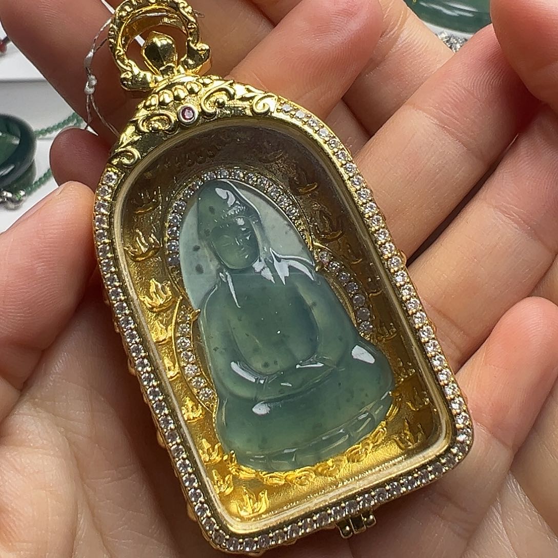 翡翠未镶嵌颈饰翡翠自选