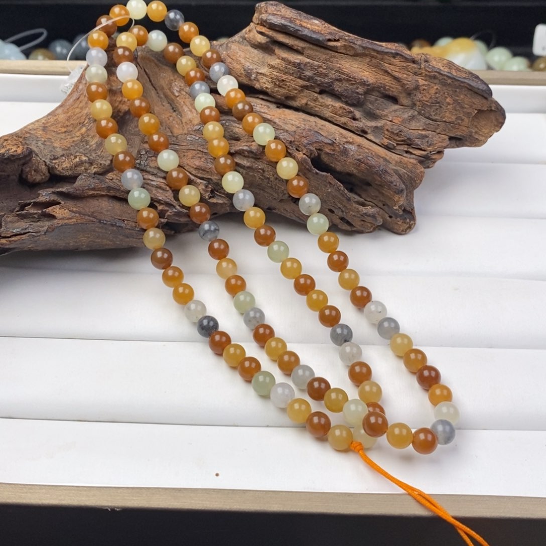 和田玉手串未镶嵌