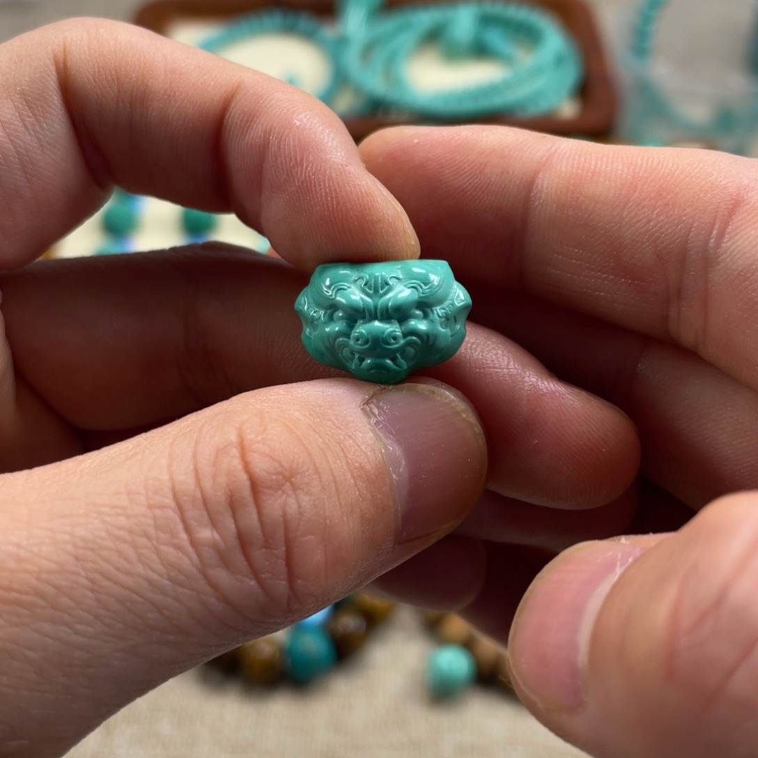 原生态湖北矿小配饰，直径17