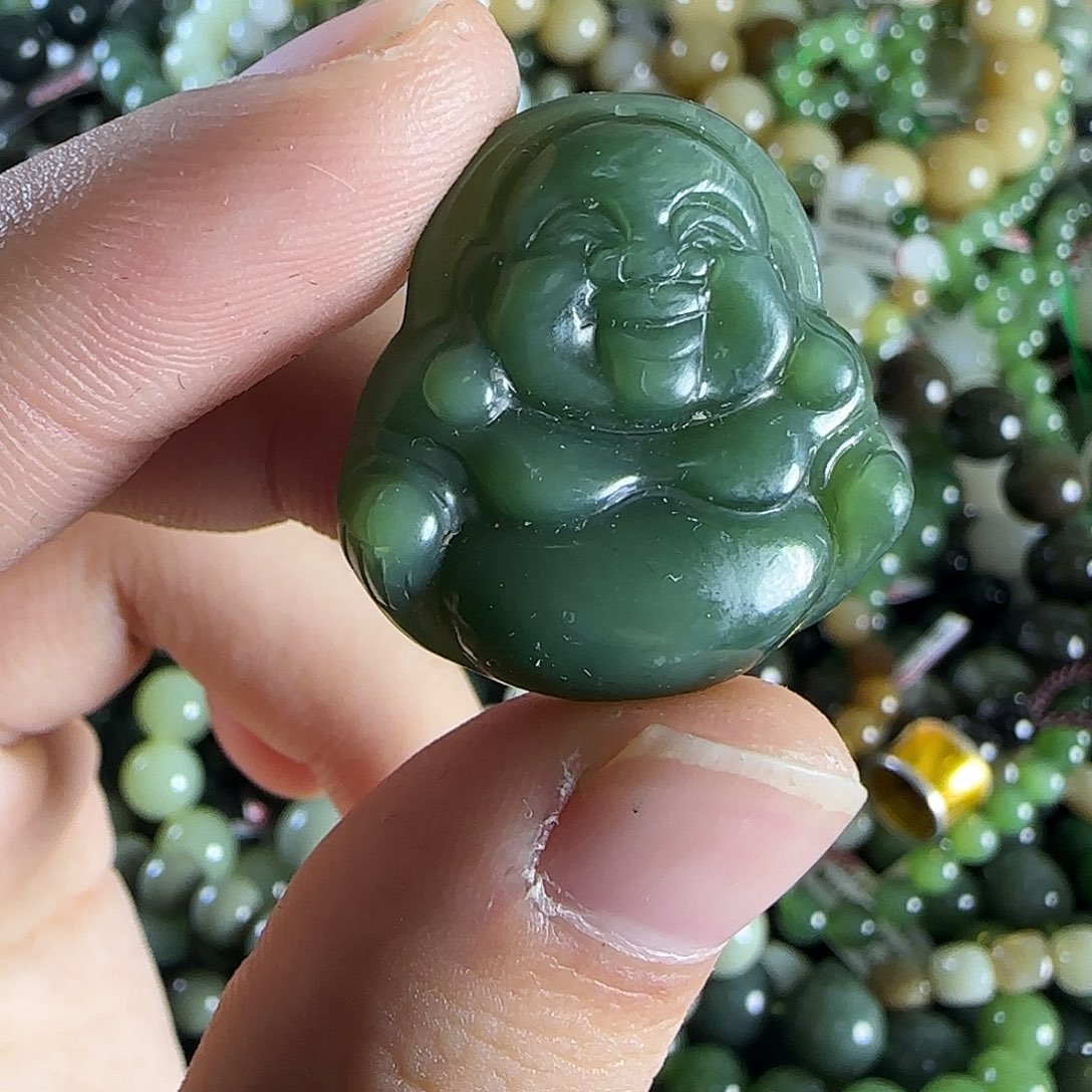 和田玉手链未镶嵌58