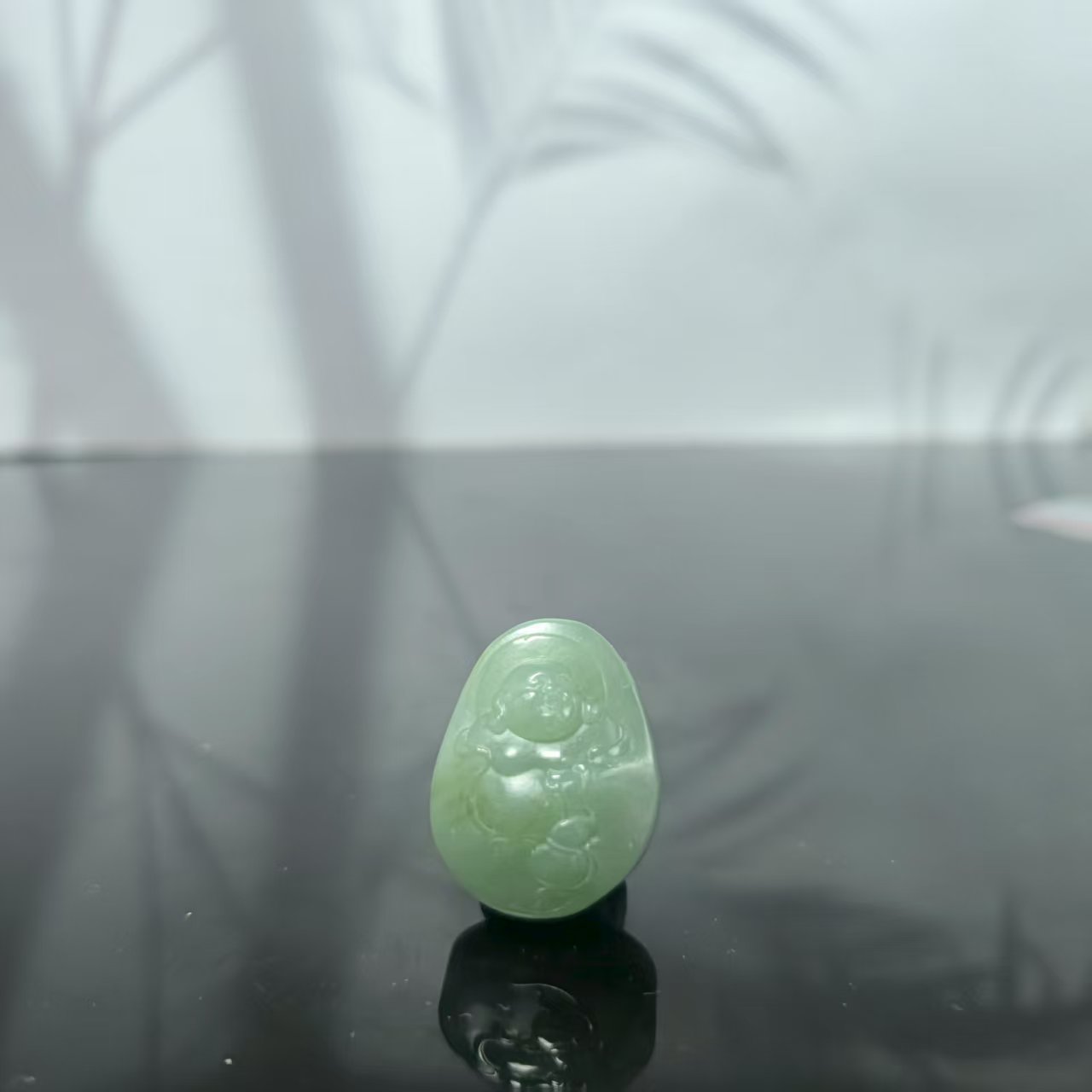 Q和田玉佛公吊坠0888