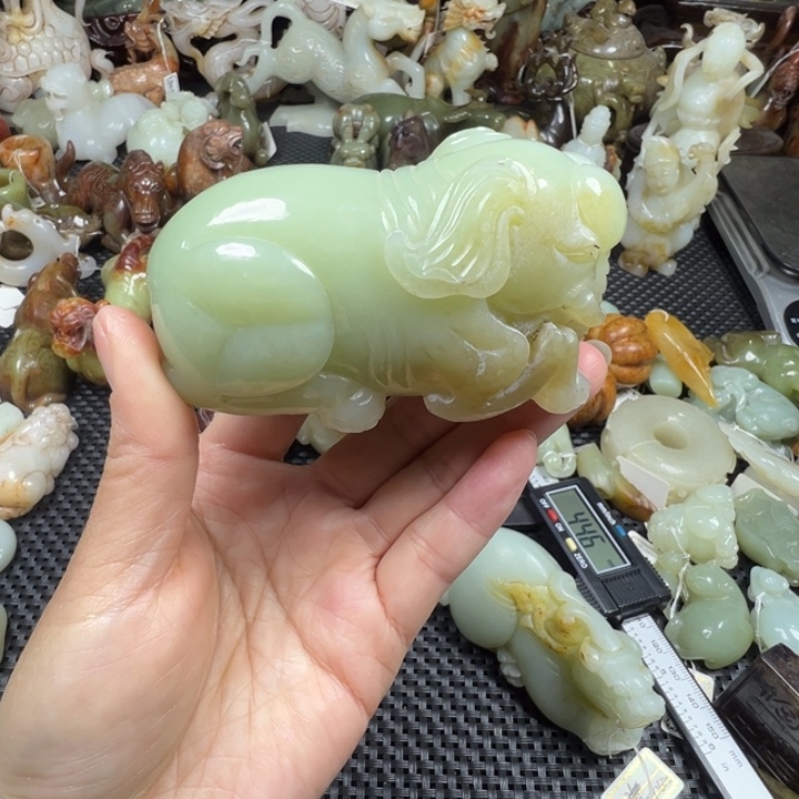 和田玉挂件未镶嵌美*