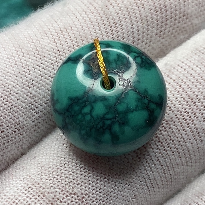 绿松石未镶嵌天然原矿 地大质检