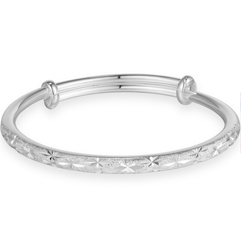 手镯 圆肚星星手镯经典推拉手镯轻奢气质精致精美镯子素款