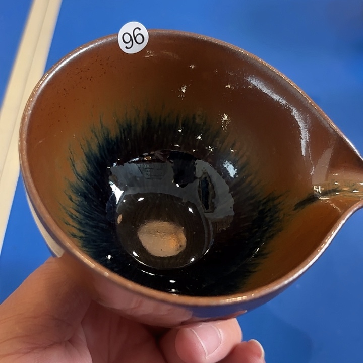 茶盏96建盏龙窑柴烧高端主人杯