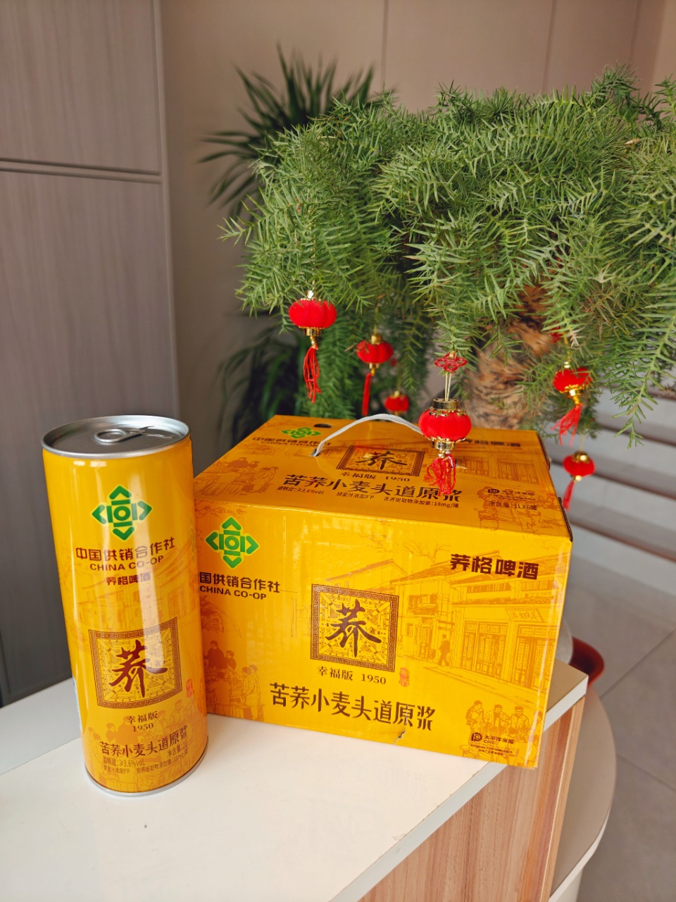 苦荞啤酒整箱装中式啤酒精酿口感醇厚