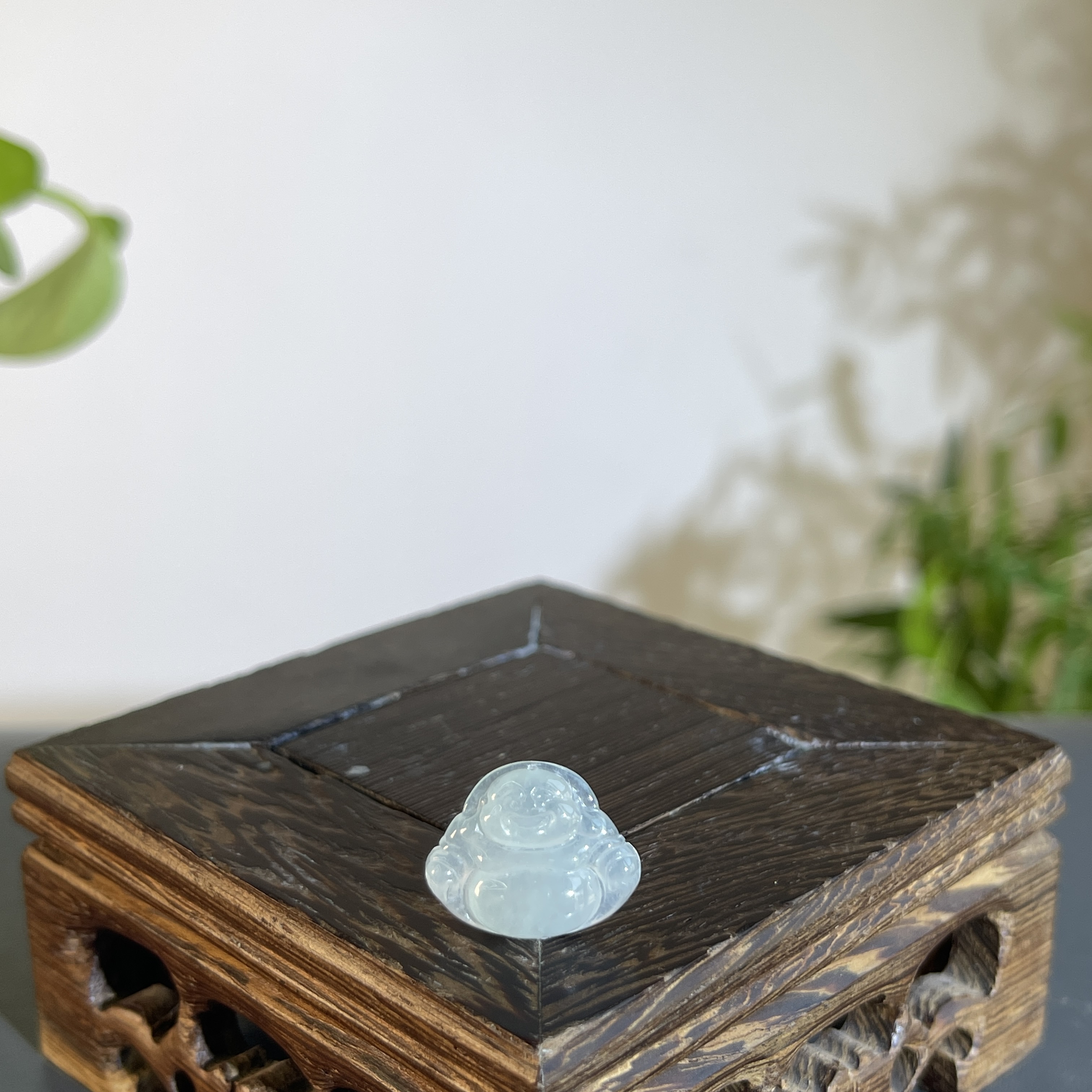  JTW06-26 天然缅甸A货翡翠  佛公