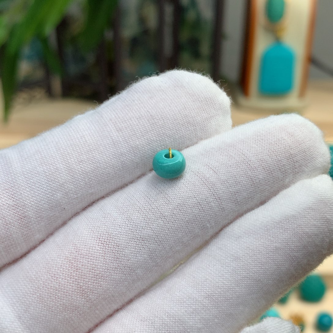 绿松石珠宝半成品未镶嵌