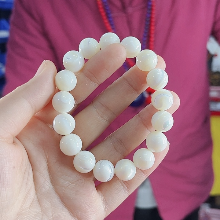 贝壳手串未镶嵌T50贝壳手串