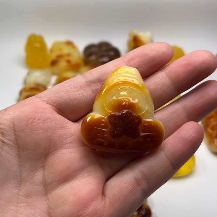 琥珀颈饰未镶嵌席*琥珀蜜蜡