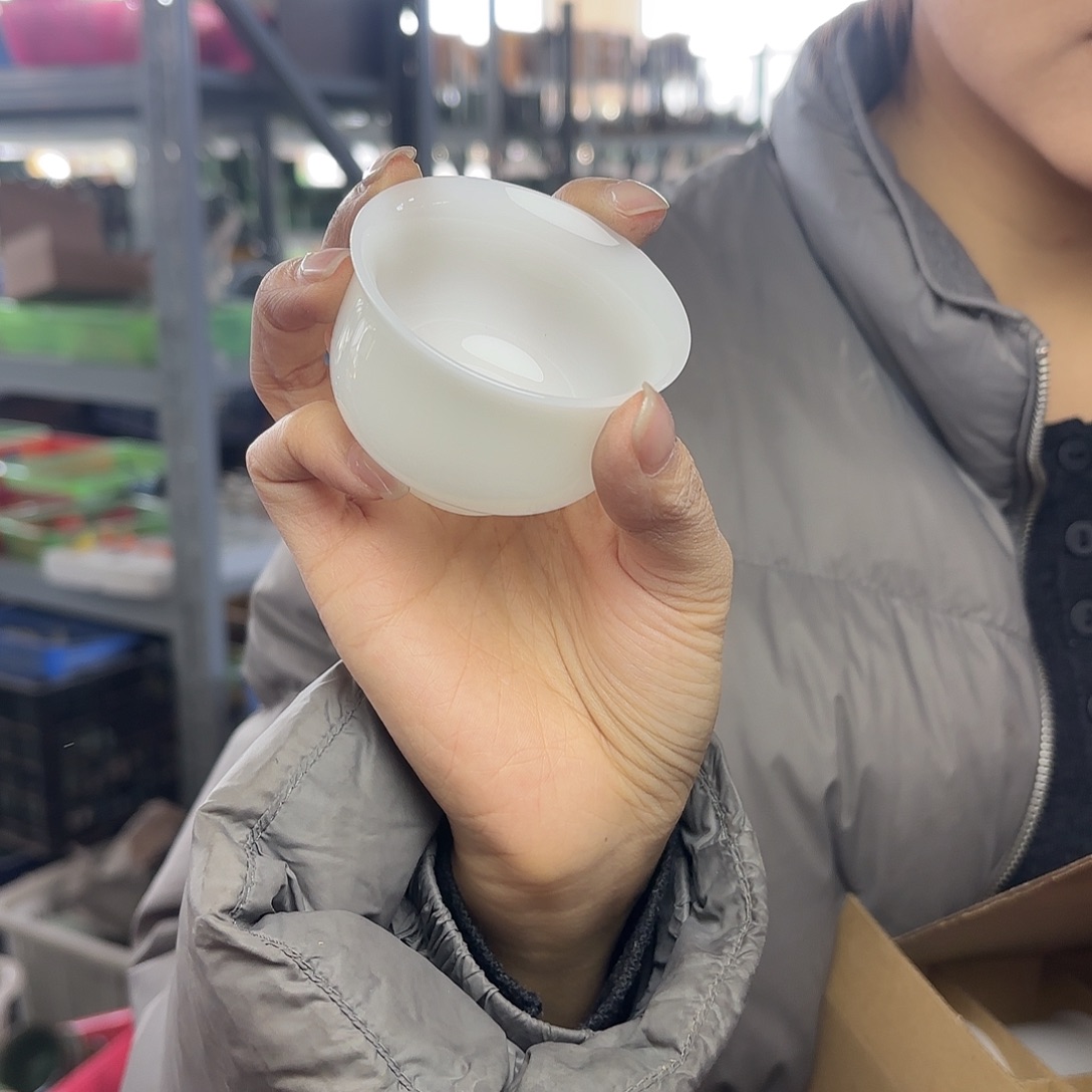 龙泉云间青瓷小米茶器