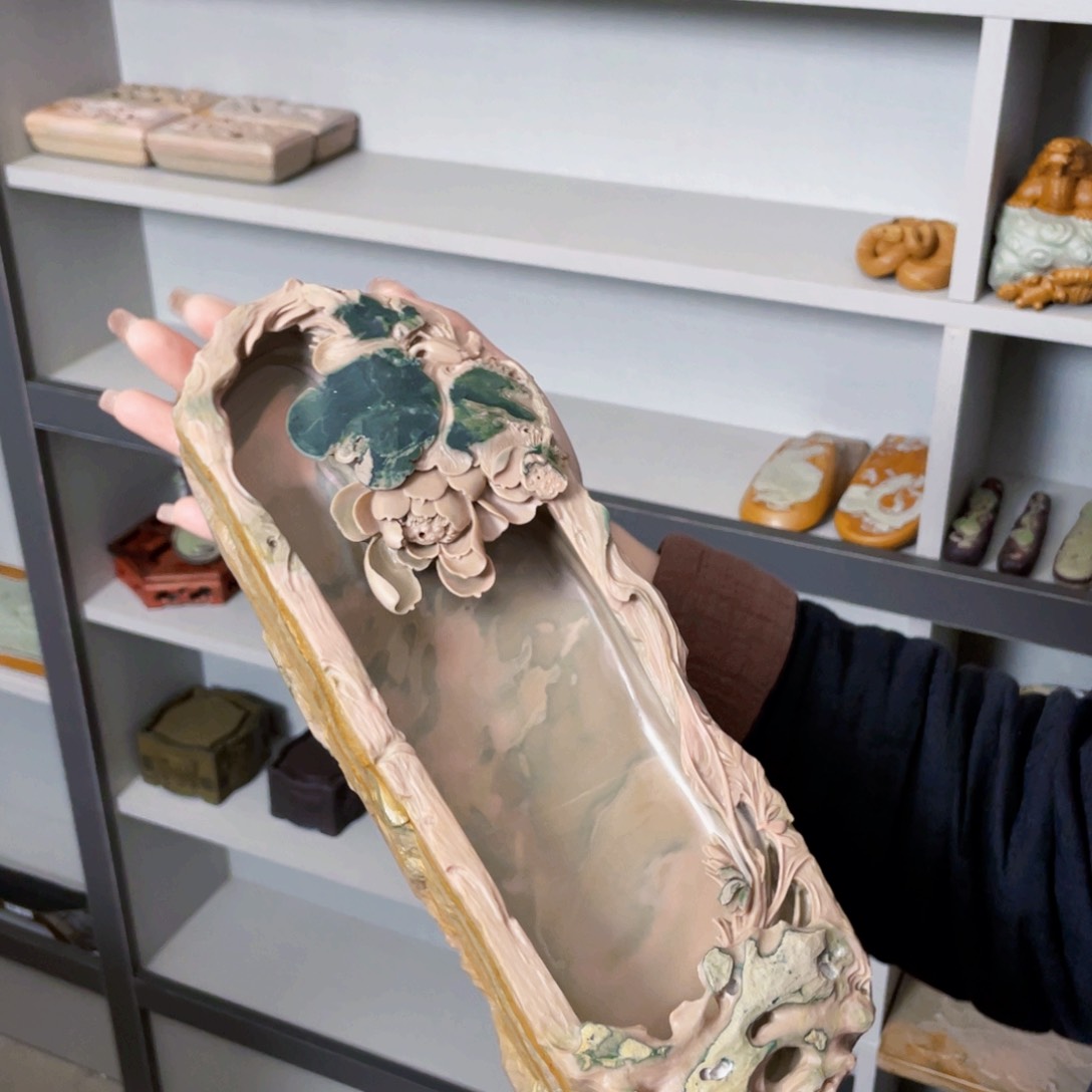 苴却砚建水手工精品