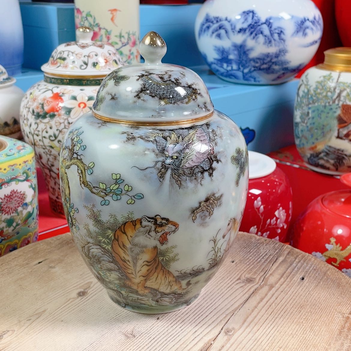 【闪购商品】罐陶瓷茶叶罐密封罐