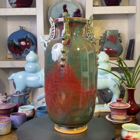 瓷片禹州神后钧瓷原产地