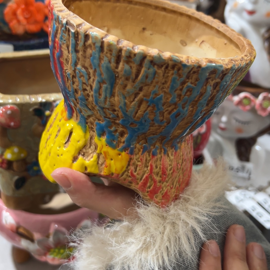 满20米秒退拉黑花盆